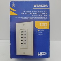 Reliance WEA030A  In-Wall Auto Shut-Off Timer Hold  / 5/10/15/30 min, Al... - $33.83