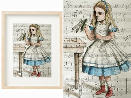 Alice In Wonderland By Juanjo De Julián, Numbered And Signed J15P - £10.13 GBP