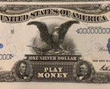$20 In 1899 Silver Certificate $1 Bills Play/Prop Money Bundle, USA Linc... - $13.99