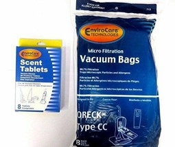 EnviroCare Replacement Micro Filtration Vacuum Cleaner Bags Made to fit Oreck Ty - $19.15