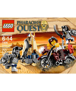 Lego Pharaoh&#39;s Quest 7306 - Golden Staff Guardians Set - £40.00 GBP