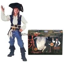 Pirate of the Caribbean Dead Man&#39;s Chest Captain Jack Sparrow Deluxe Action Suit - £60.88 GBP