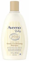Aveeno Baby Gentle Conditioning Baby Shampoo, 12 Ounce - £18.98 GBP