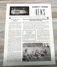 DeForests Training New Military Radio Electronics Vintage Mail Bulletin  - $26.95
