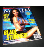 MAXIM Magazine 052 April 2002 Blade II&#39;s Leonor Varela Cross Dressing Bi... - $12.99