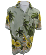 InGear vintage teen XL Hawaiian camp shirt pit to pit 22 aloha luau mens... - £11.62 GBP