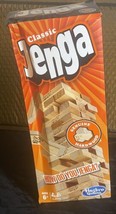 Jenga Classic Game  Genuine Hardwood Wood Blocks Stacking Game for for Ages 6+ - £13.23 GBP