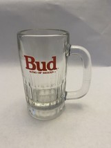 Budweiser king of beers glass Vintage - $11.76