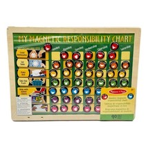 Melissa &amp; Doug My Responsibility Kids Jobs Chart Wood Magnets New - $38.58