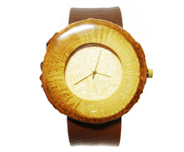 Wooden watch, wood watch, gift for him, men&#39;s watch, unique handmade oak tree - £185.93 GBP