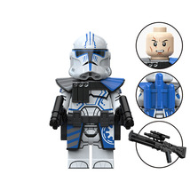 501 Legion Clone Trooper Figure with Armor and Blaster Gun - $3.60