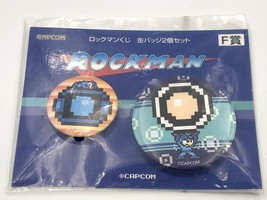 Rockman Classics Collection Mega Man 2x pin badge set kuji lottery prize 2015 - £18.31 GBP