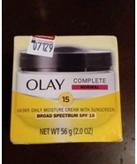 Olay Complete Normal Daily Moisture Cream With SPF 15 2 OZ (Y136) - $14.00