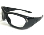Leader Safety Eyeglasses Frames OG210S Forceflex Black Square Z87-2+ 57-... - $32.46