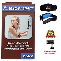 AVIMA BEST Tennis Elbow Brace Strap Tendonitis Golfers Relief Support - ... - $30.72