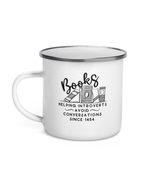 Funny Coffee Mug - Books Lovers Mug Books Helping Introverts Avoid Conve... - $19.75