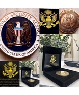 National Security Agency NSA Challenge Coin With Retirement Award - $32.36