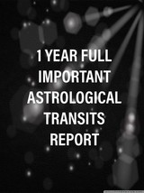 1 Year Astrological Transit Report EXPLAINING each transit concerning YOU An Ast - £22.67 GBP