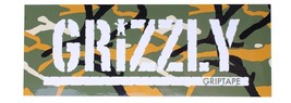 Grizzly Griptape Olive Green Orange Branch Camo 8&quot; Sticker Skateboard De... - $2.24