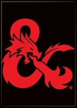 Dungeons &amp; Dragons Game Dragon Ampersand Logo Refrigerator Magnet NEW UN... - £3.17 GBP