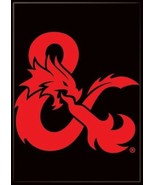 Dungeons &amp; Dragons Game Dragon Ampersand Logo Refrigerator Magnet NEW UN... - £3.16 GBP