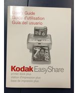 Kodak Easyshare Printer Dock Plus Manual/User's Guide - $7.97
