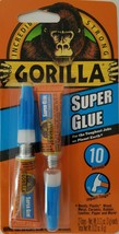 Gorilla Super Glue 10 Second Set Two 3 g Tubes/Pk Clear - £1.94 GBP