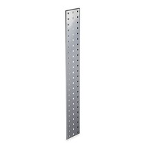 Locboard Lbs-1S Steel Square Hole Pegboard Strip, 36" X 4.5", Silver - £29.22 GBP