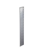 Locboard Lbs-1S Steel Square Hole Pegboard Strip, 36&quot; X 4.5&quot;, Silver - £29.56 GBP