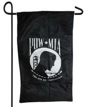 12x18 Printed POW MIA POWMIA Prisoner of War Missing in Action Garden Flag 12&quot;x1 - £3.54 GBP