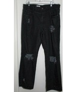 CSM – Jeans, Distressed, Iridescent Beads, Black, Women XL, CSM - 10347 - $30.18 CAD