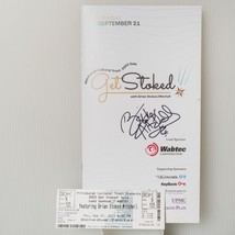 Brian Stokes Mitchell Autographe Ticket &amp; Program From Pittsburgh Enceinte - $58.40