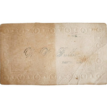 C1880s Calling Business Card Victorian W.W. Fuller Sebec Maine Embossed ... - $24.99
