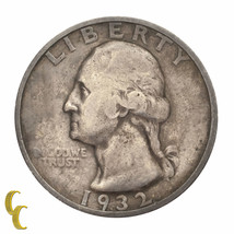 1932-S Silver Washington Quarter 25C (Very Fine, VF Condition) - £142.90 GBP