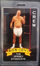 JON BON JOVI - ORIGINAL LAMINATE CONCERT TOUR BACKSTAGE PASS OF THEIR RO... - £15.81 GBP