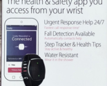 Lively Wearable2 Mobile Medical Alert Plus Step Tracker Fall Detector Black - $14.75