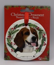 E&amp;S Pets Christmas Ornament Beagle Dog Lover Gift - £9.32 GBP