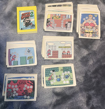 Nintendo 1989 Topps (33 STICKERS+60 Scratch Offs) Complete Card Set - £156.59 GBP