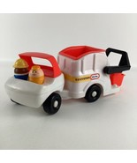 Little Tikes Toddle Tot Garbage Truck Collectible Figures Sanitation Vin... - £43.03 GBP