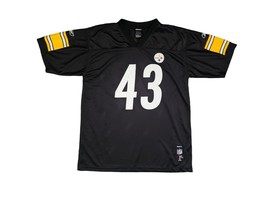 Pittsburgh Steelers #43 Polamalu Youth X-LARGE Jersey 18-20 Reebok Onfield - $272.55 MXN