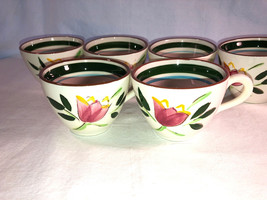 6 Stangl Country Garden 2.5 Inch Tea Cups No Saucers - £27.48 GBP