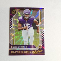 2024 Donruss Elite Series Rookies Dallas Turner Rookie Minnesota Vikings #21 - £8.02 GBP