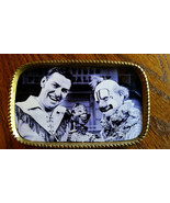 HOWDY DOODY -BUFFALO BOB &amp; CLARABELL &quot;Vintage&quot;  Epoxy Photo  Belt Buckle... - $13.85