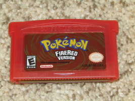 Pokemon FireRed GBA Gameboy Advance Video Game Cartridge Excellent Condition - £12.78 GBP