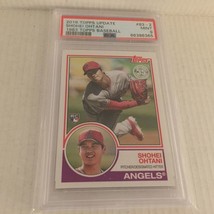 Authenticity Guarantee 
2018 Topps Los Angeles Angels Shohei Ohtani Rook... - £756.60 GBP