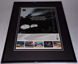 Gran Turismo 2 2000 PS1 Framed 11x14 ORIGINAL Advertisement  - £27.37 GBP
