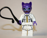 Building Toy Catwoman White suit Batman DC Comic Minifigure US - $6.50