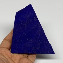 101.26g, 4.5&quot;x3.4&quot;x0.2&quot;, High Grade Natural Rough Lapis Lazuli @Afghanis... - £173.69 GBP