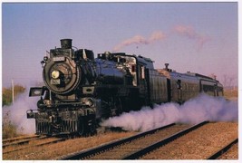 Postcard Train CPR 1201 Last Locomotive Angus Shops Montreal - $3.45