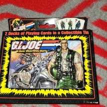 2002 GI Joe vs. Cobra ~  2 Decks Playing Cards In Collectible Tin New - $14.65